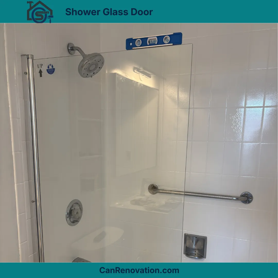 Shower Glass Door Installation – Scarborough